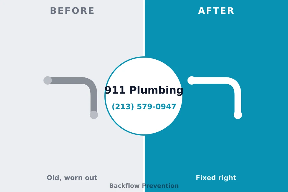 Before and after: plumbing company Hampton, IL